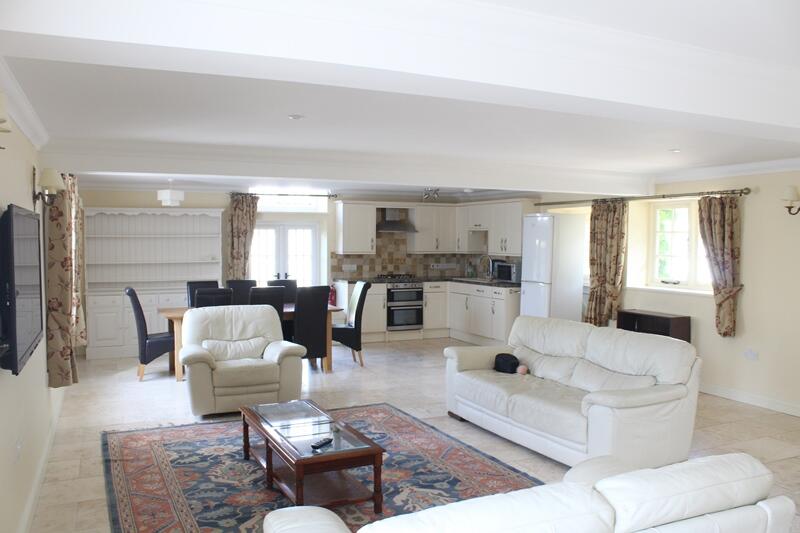 Open plan living spa