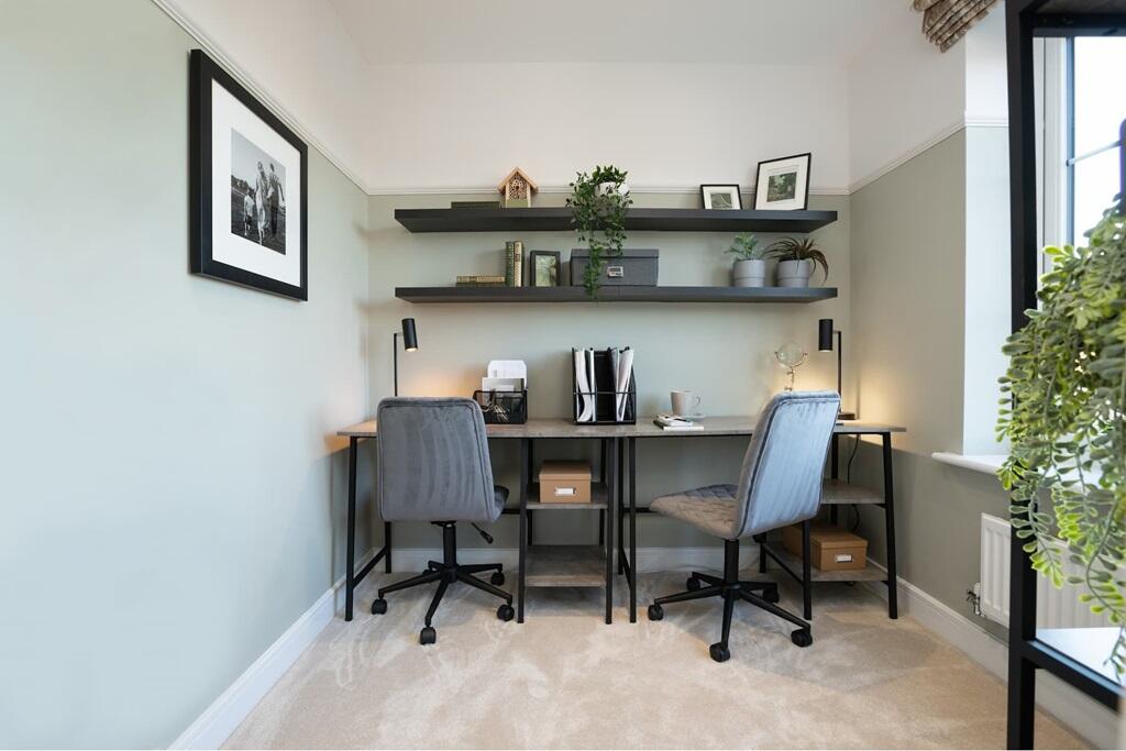 Work from home in this spacious study or make it a playroom