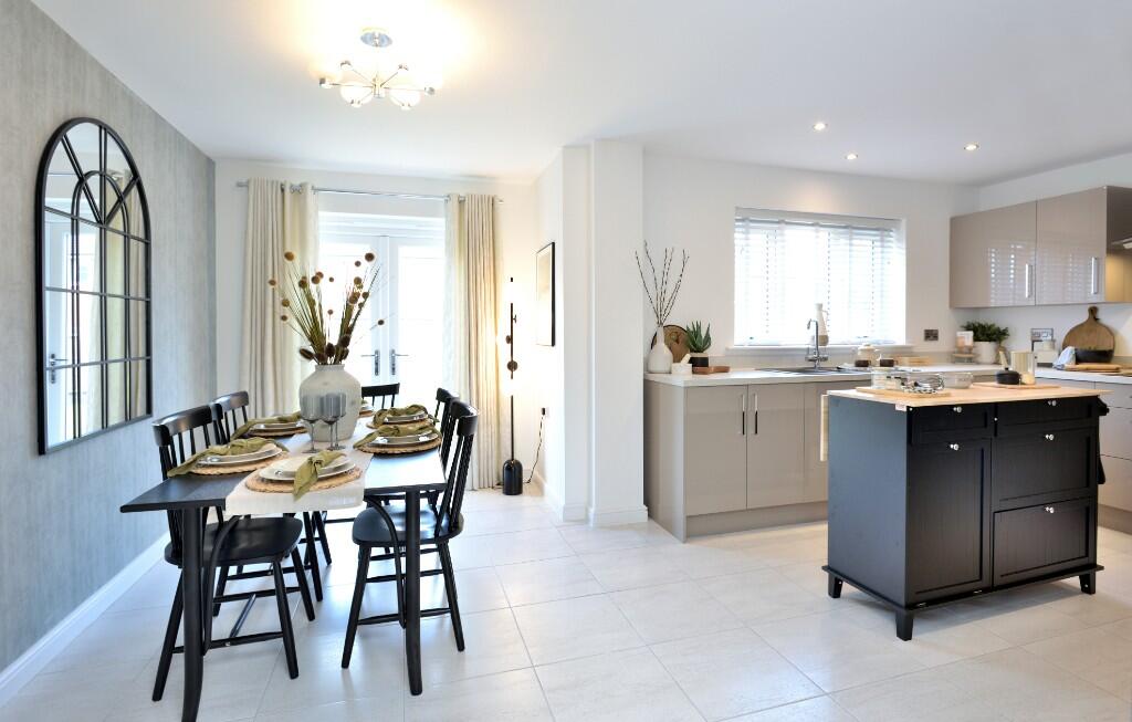 Open plan kitchen