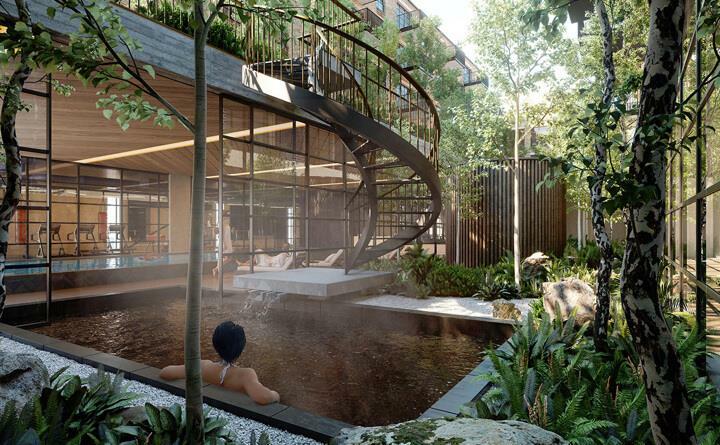THE OUTDOOR SPA (CGI)