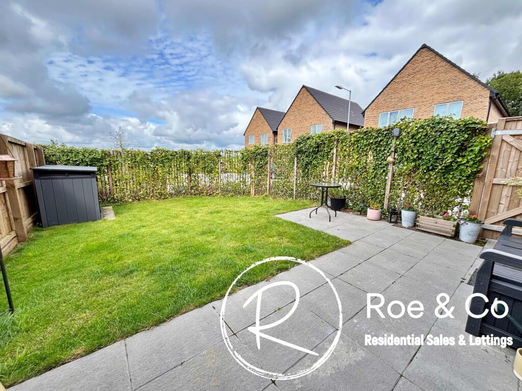 Rear garden