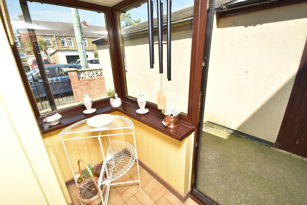 Rear porch