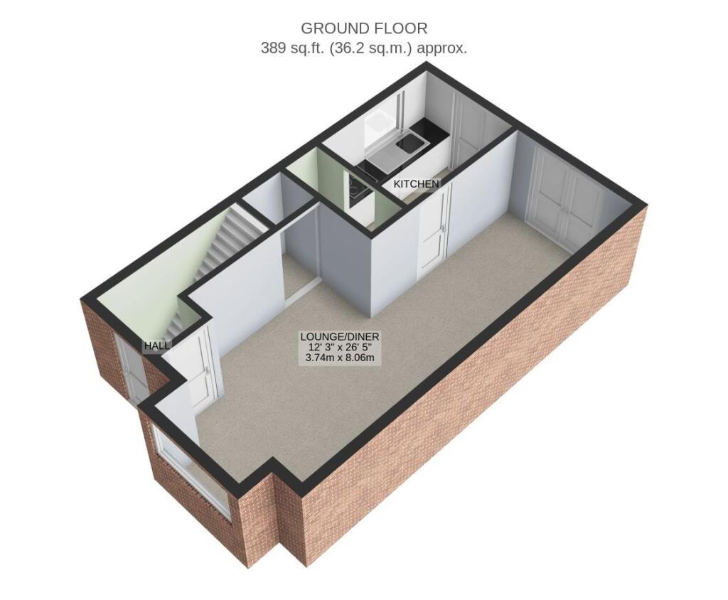 Ground Floor Plan .
