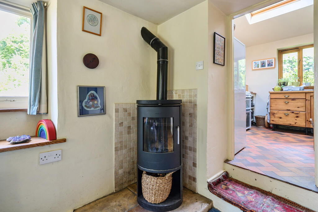 Wood Burner in Snug