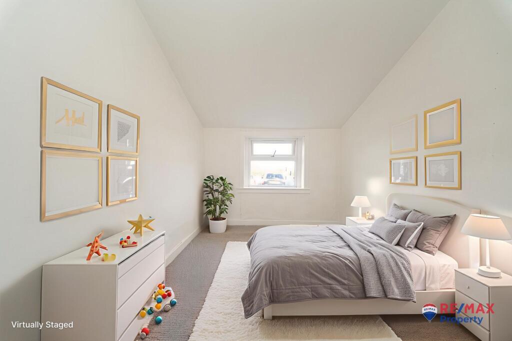 Virtually Staged Office/Bedroom Three