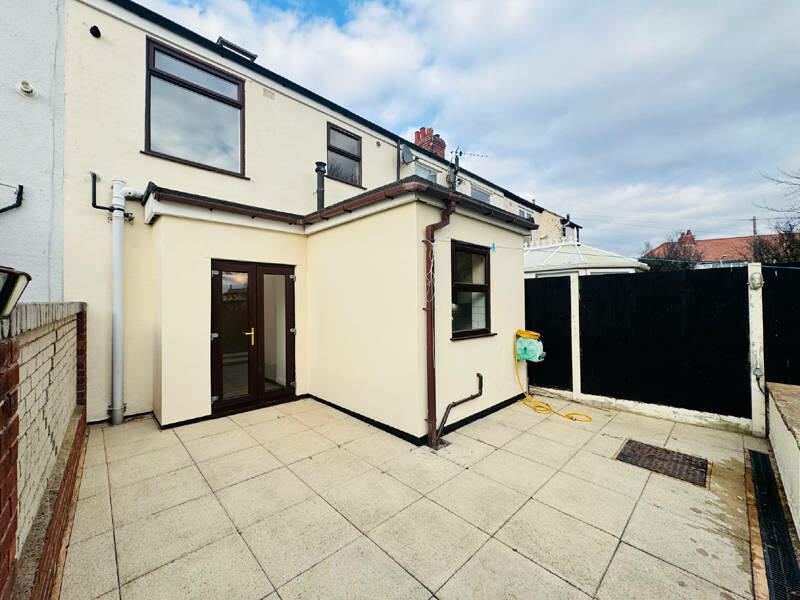 Rear of Property