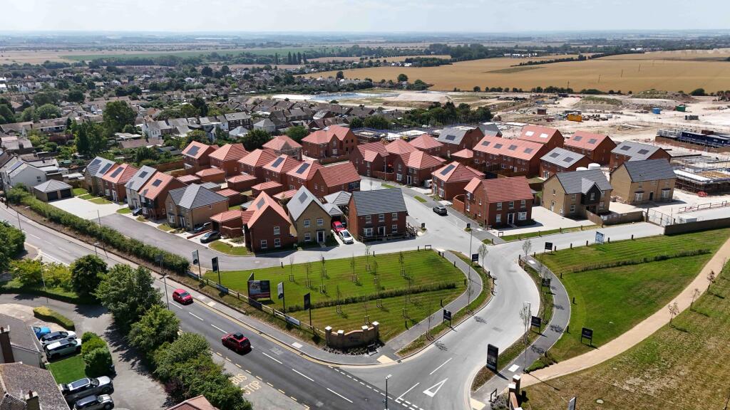 Roman Walk drone image