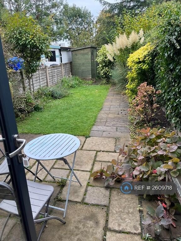 Back Garden And Shed