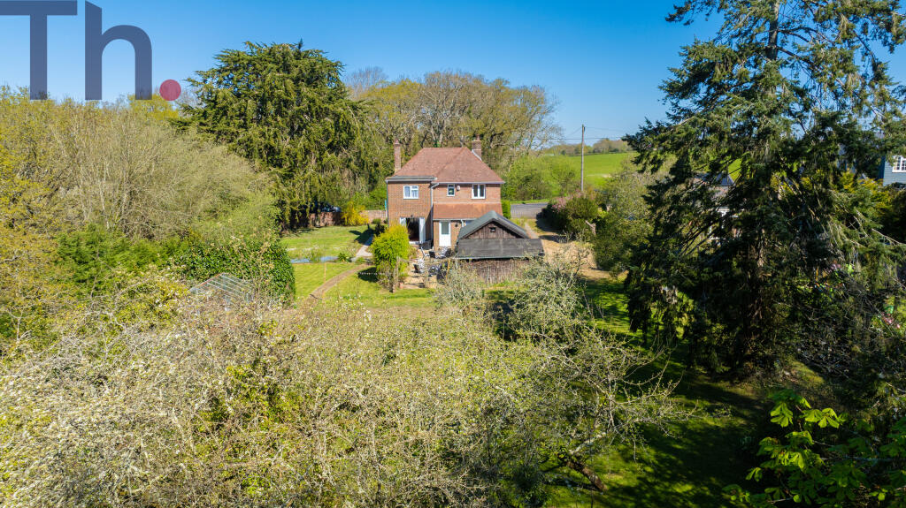 Aerial View of property &amp; Gardens