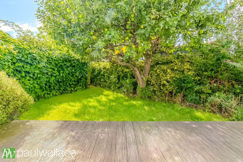 West Facing Rear Garden