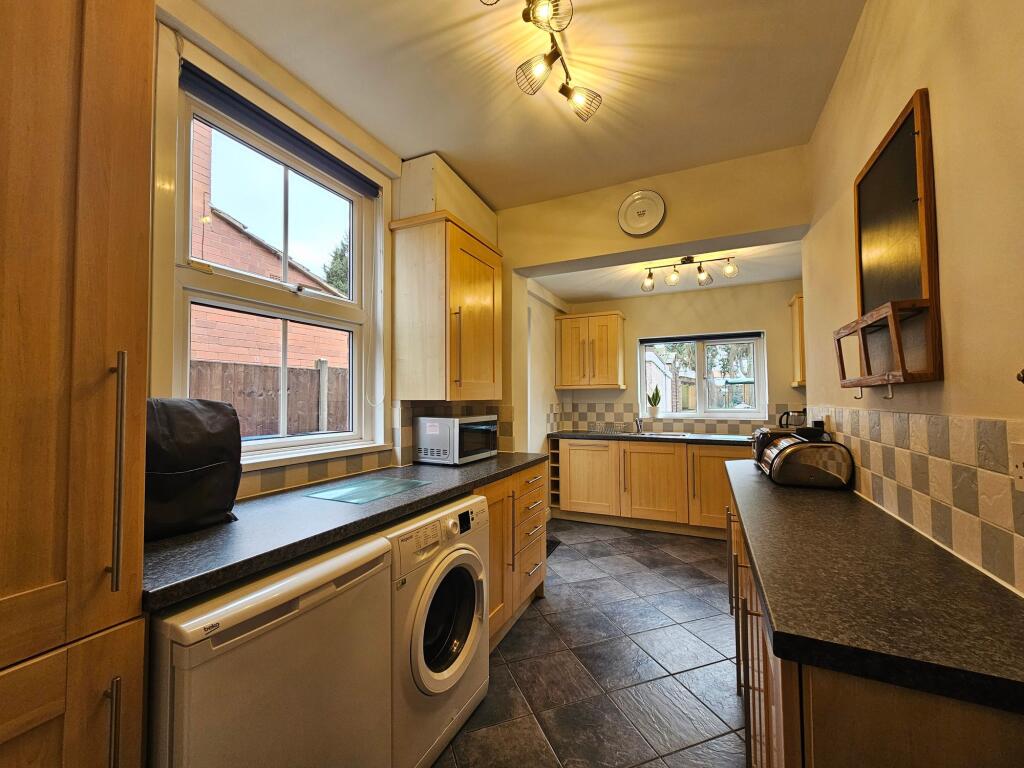 Extended kitchen