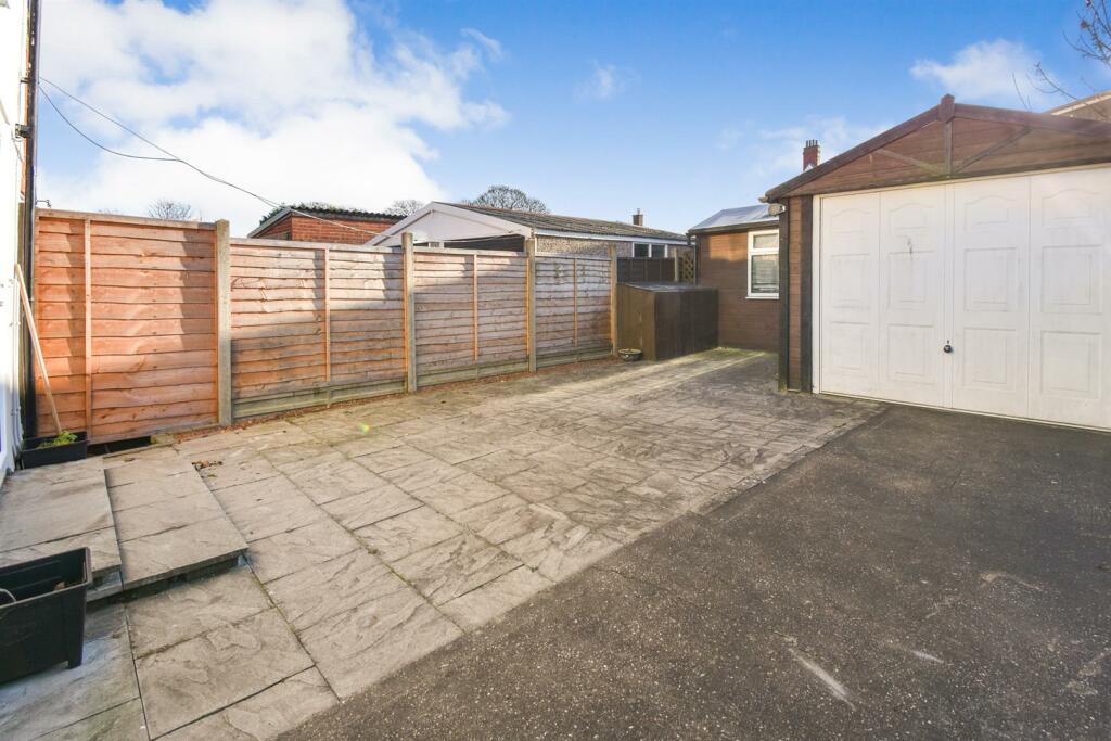 Rear garden