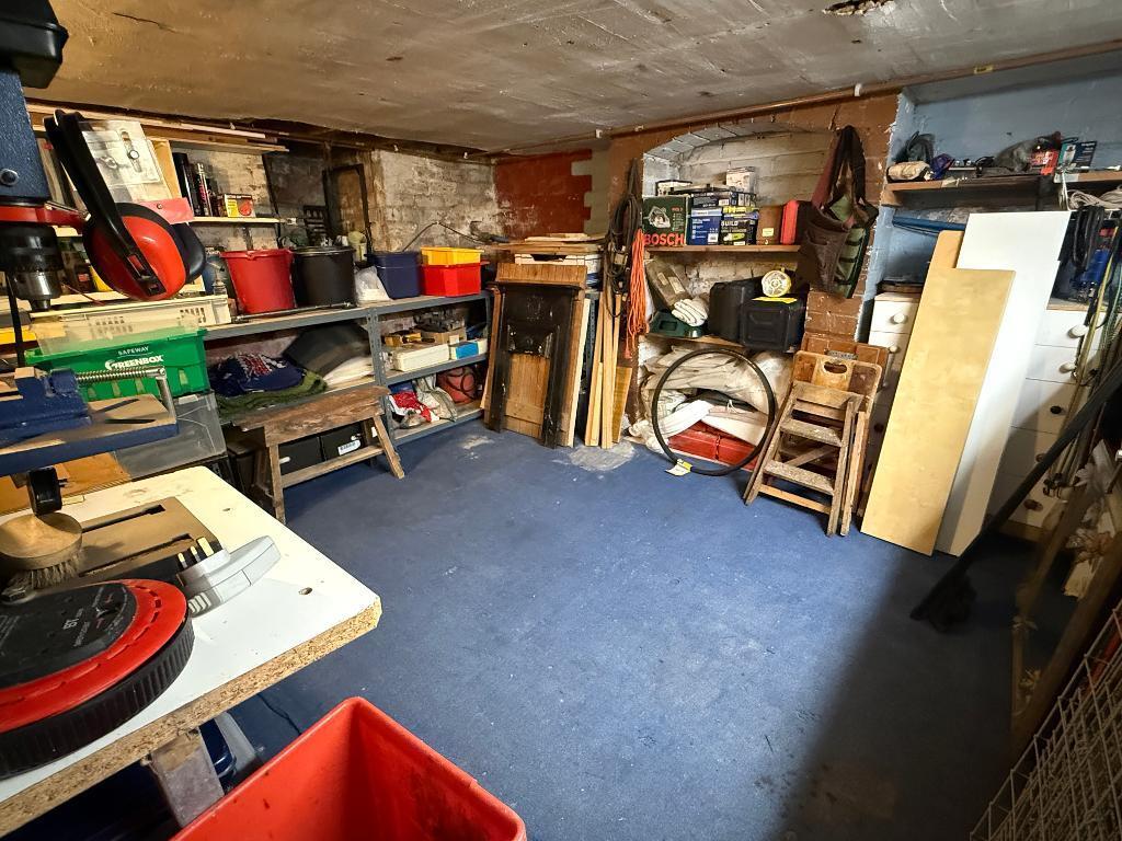 Basement, replacement garage