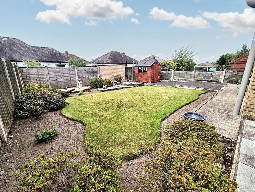Rear garden