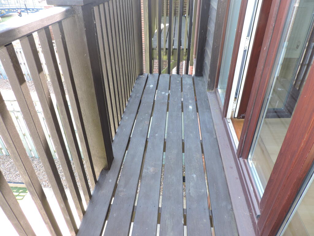 Balcony from living room