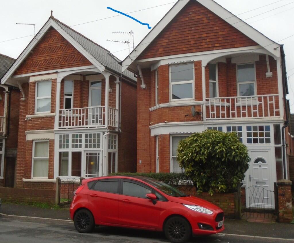 Top floor flat