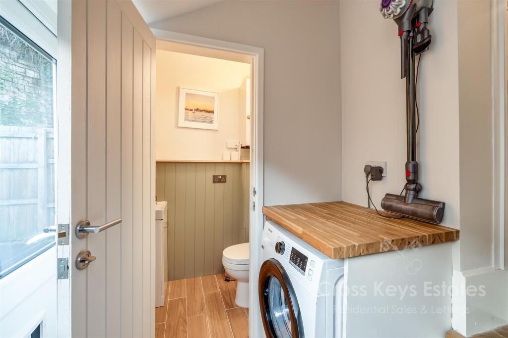 Utility &amp; Downstairs toilet