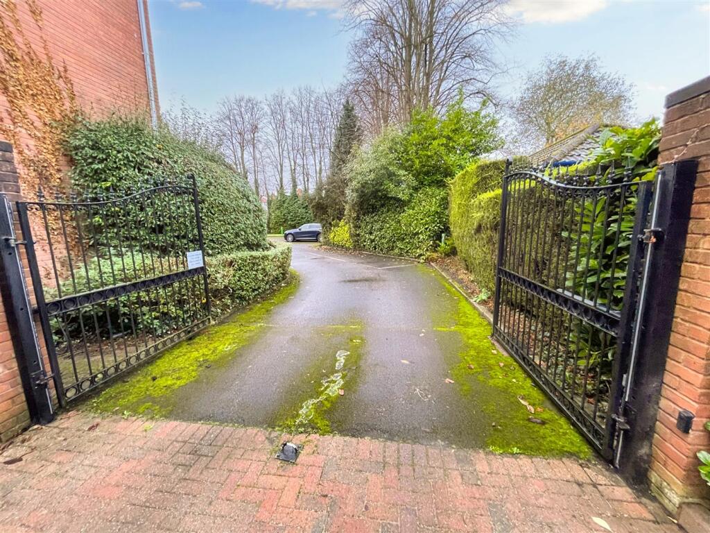 Gated Carpark Entrance