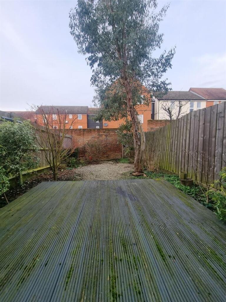 Rear garden