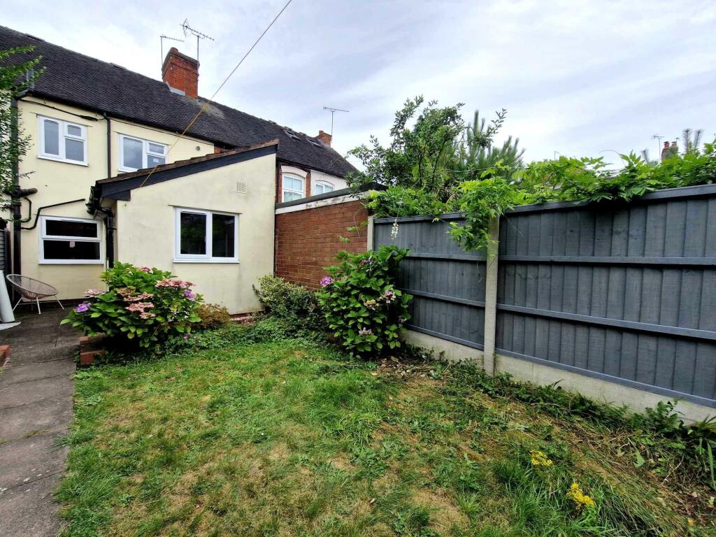 Rear garden