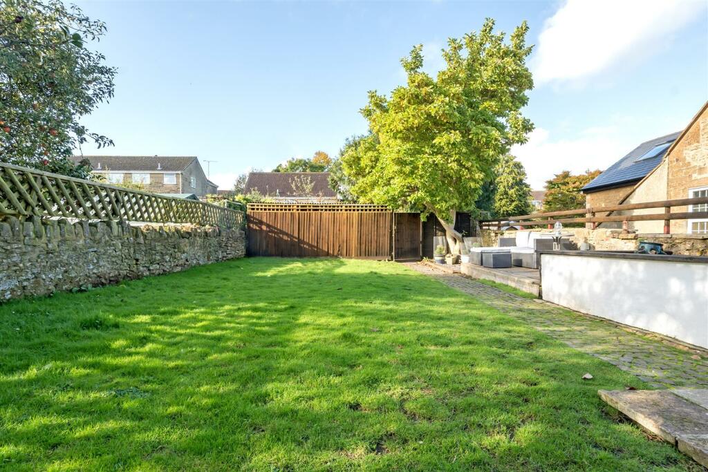 Rear garden