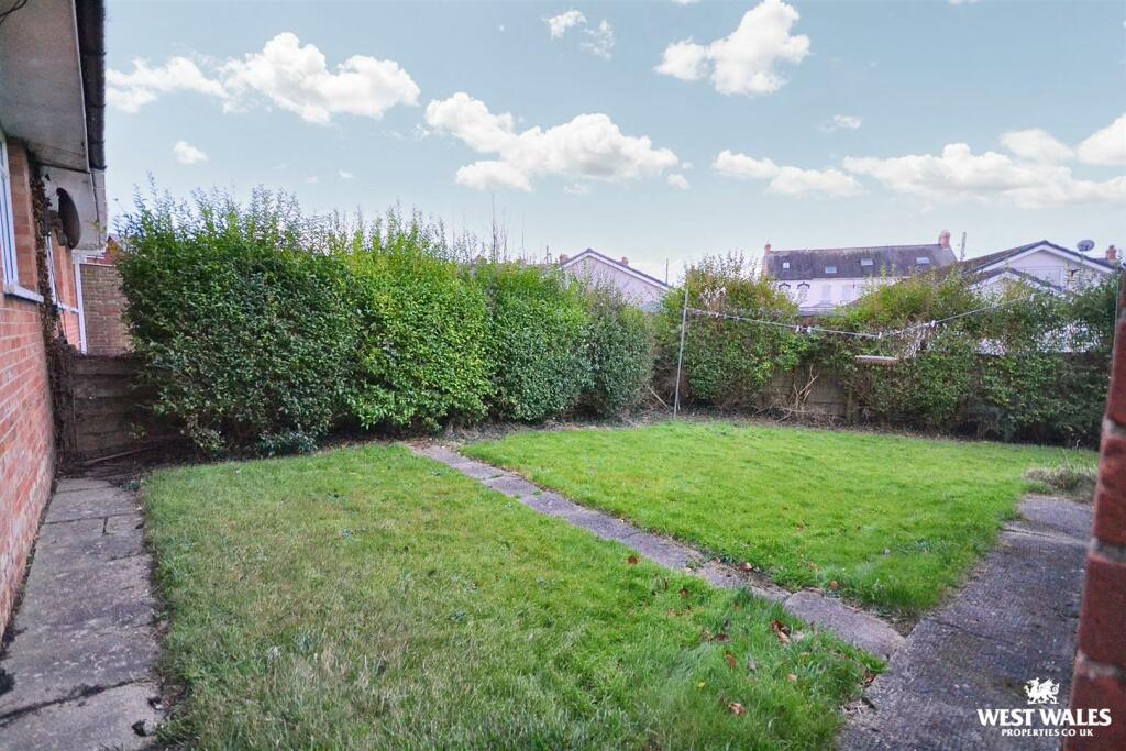 Rear garden