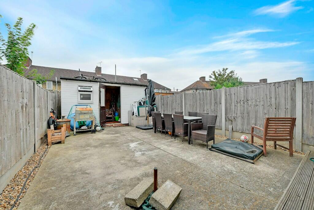 Private rear garden 