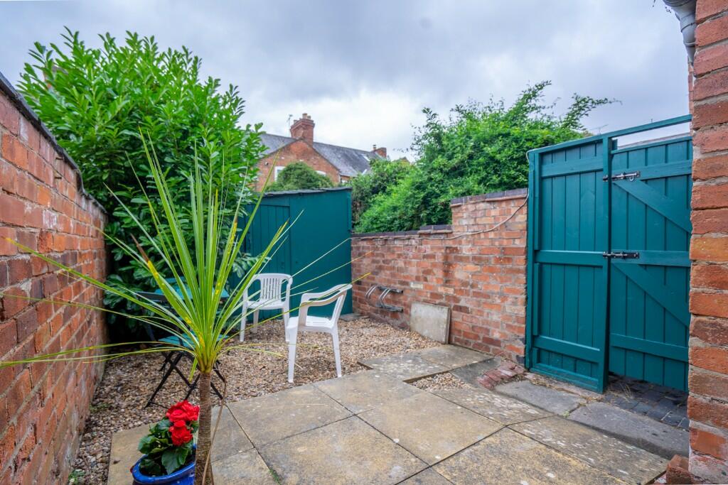 Lovely walled garden