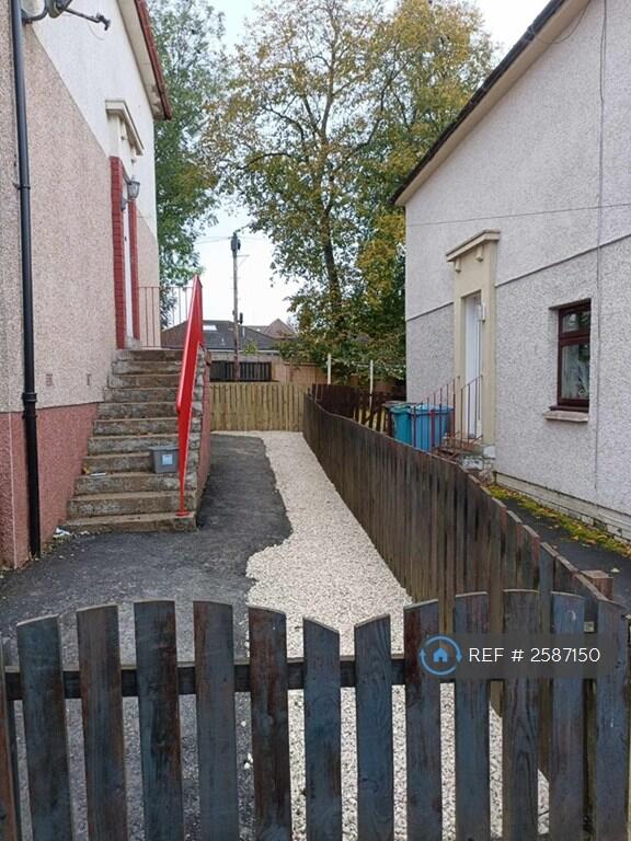 Front Path Leads To The Back Garden
