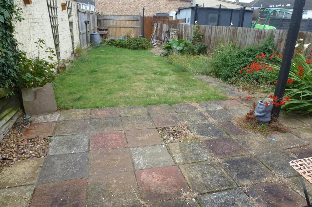FRONT AND REAR GARDENS.