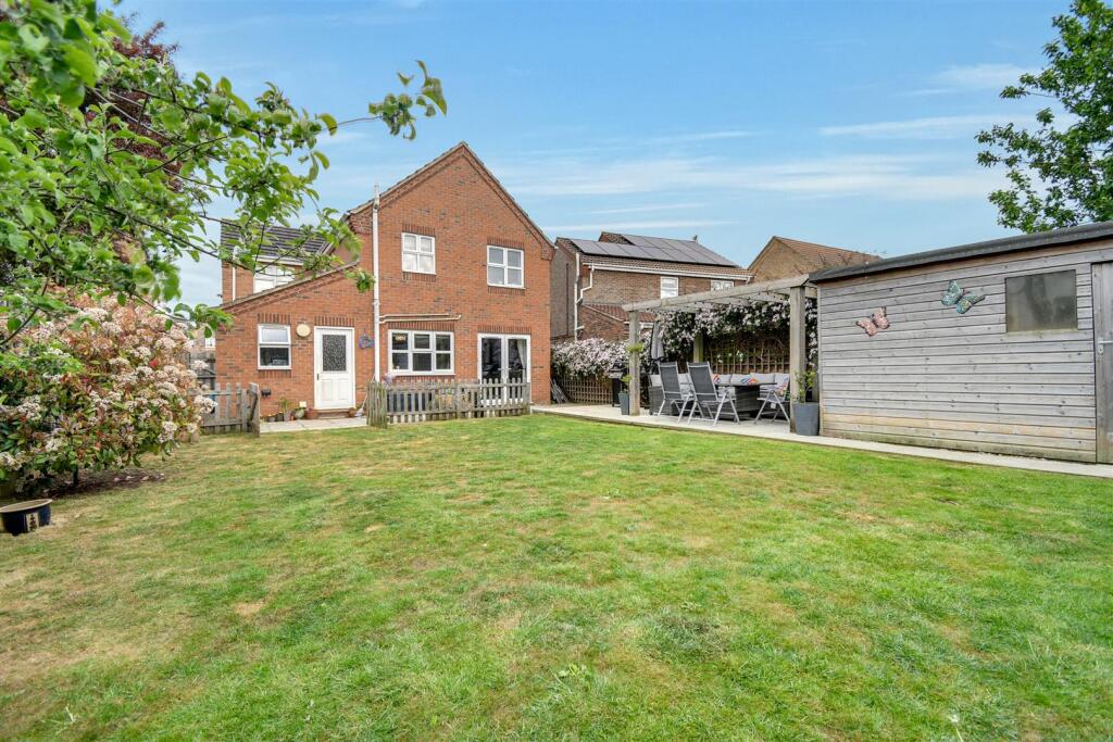 Rear garden