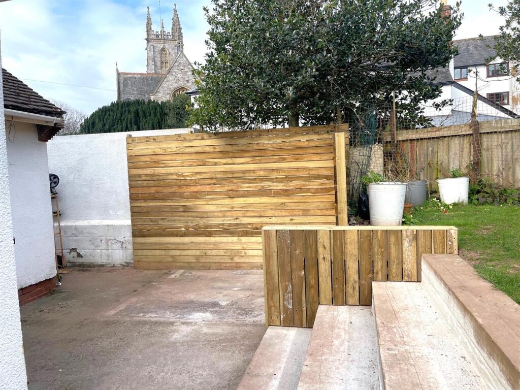 Rear Patio Area &amp; Steps