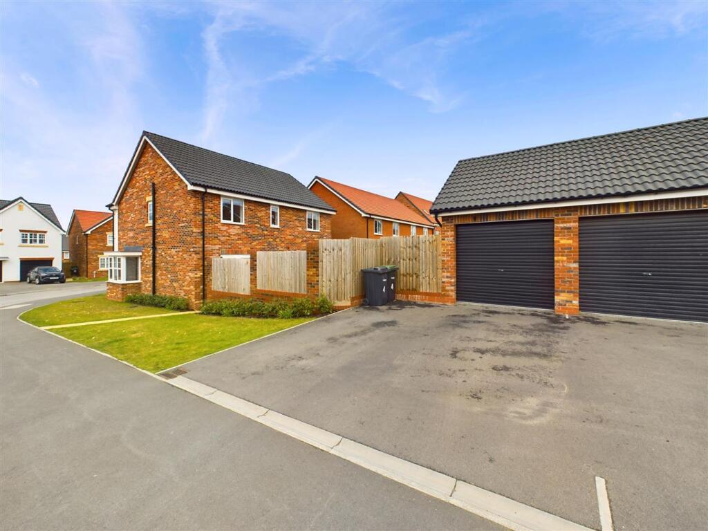 Driveway and Garage