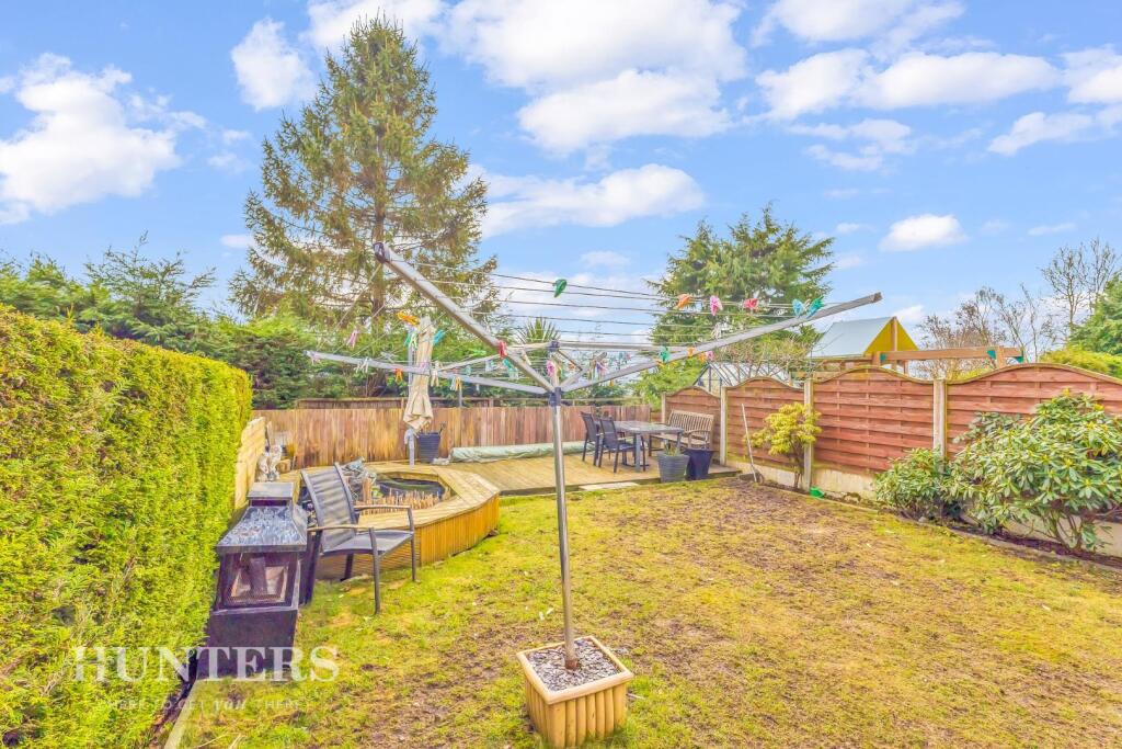 Rear garden