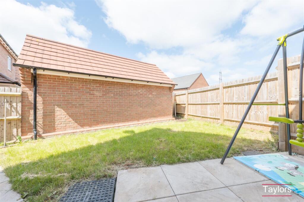 Rear garden