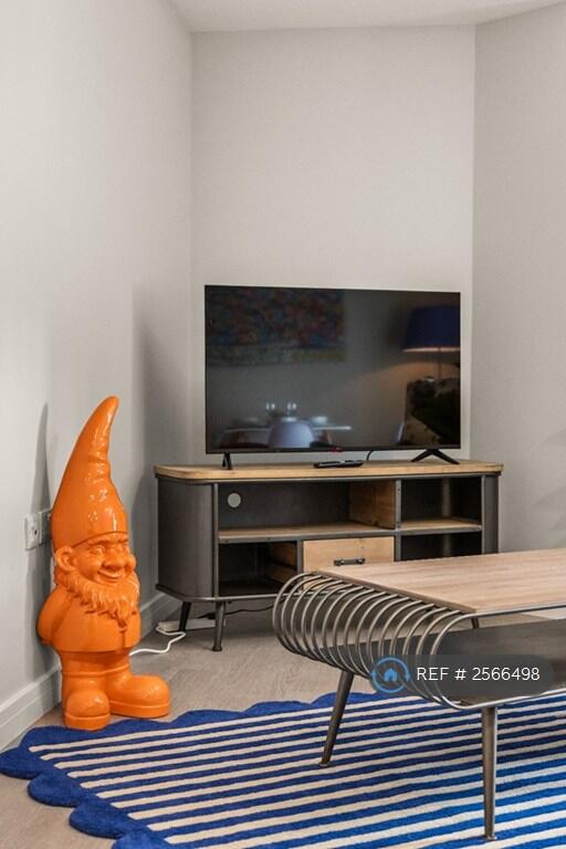 Living Area With Smart Tv