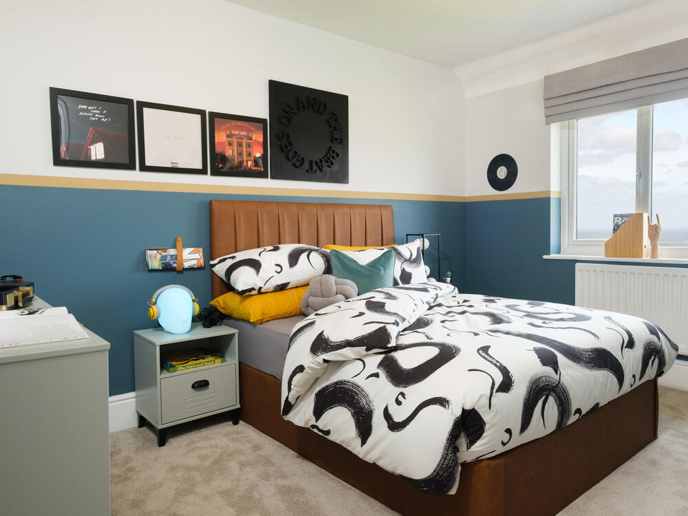 Bedroom 3 of the Sunningdale, a 4 bedroom house