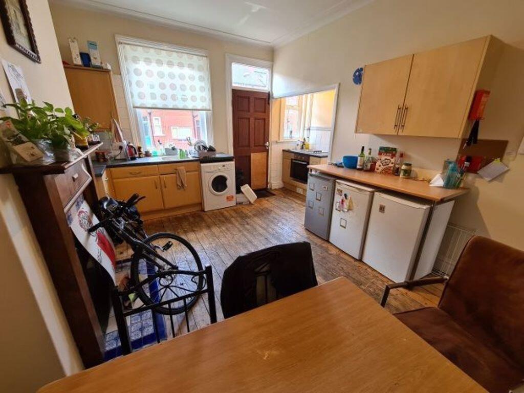 A bright and functional kitchen space featuring...