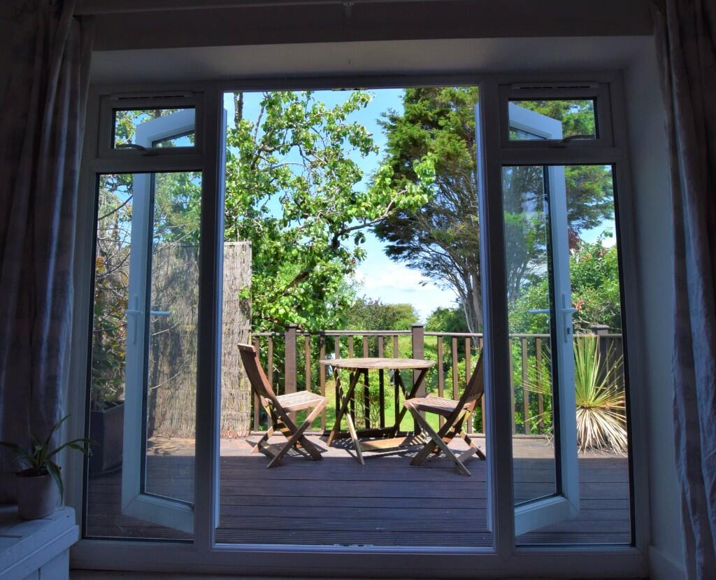 View from bedroom 1