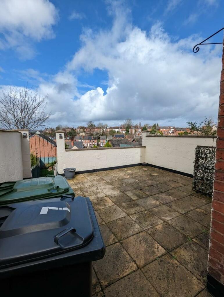 Rear patio