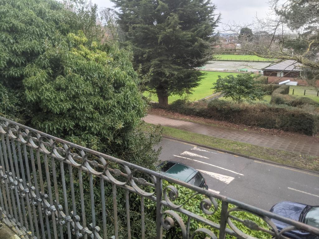 View from the balcony