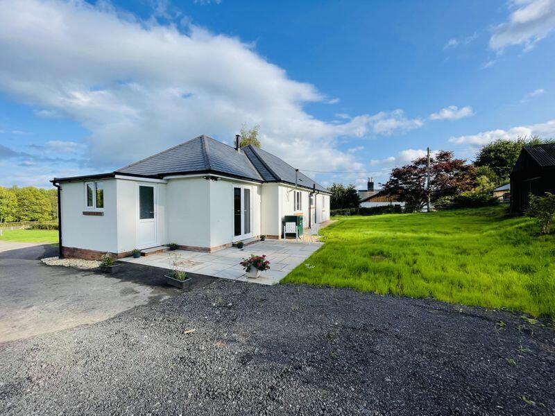 Rear of property