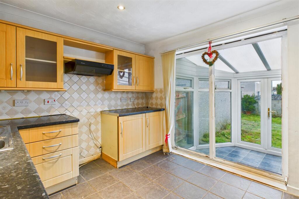 Kitchen and Conservatory