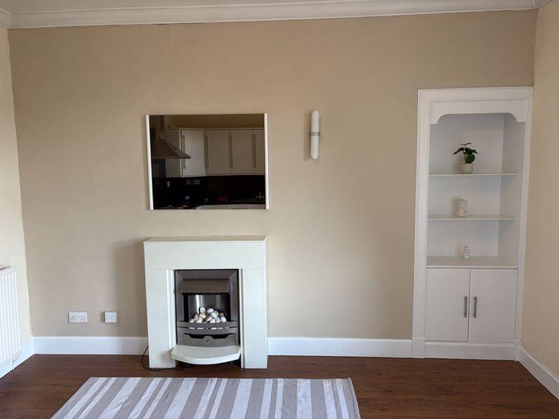 Lounge with open plan kitchen