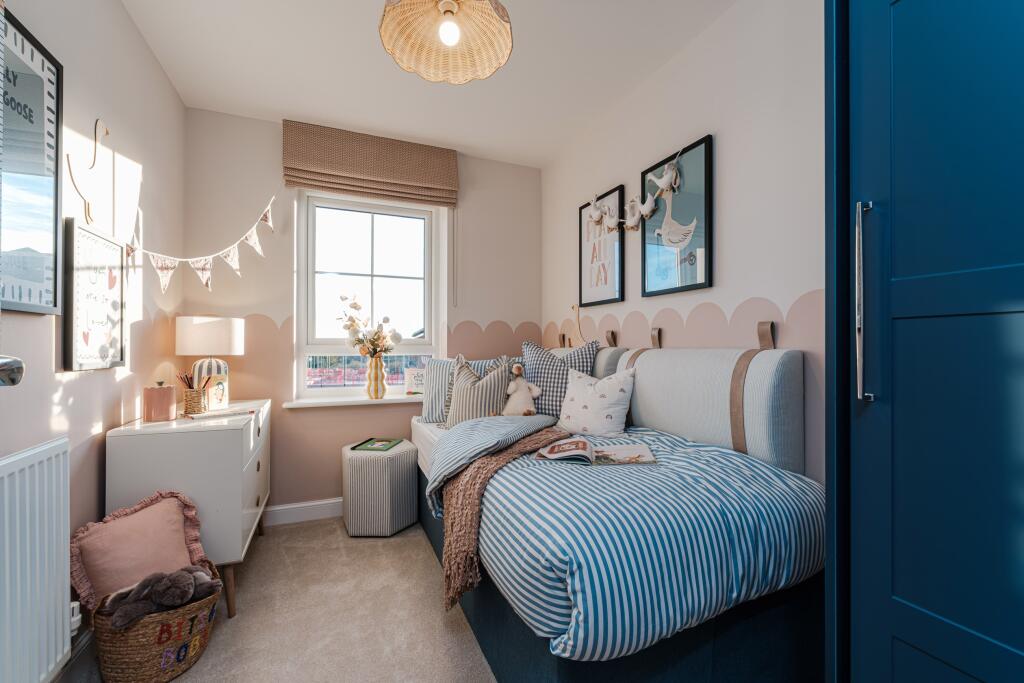 Interior view of the bedroom 3 in our 3 bed Ellerton home