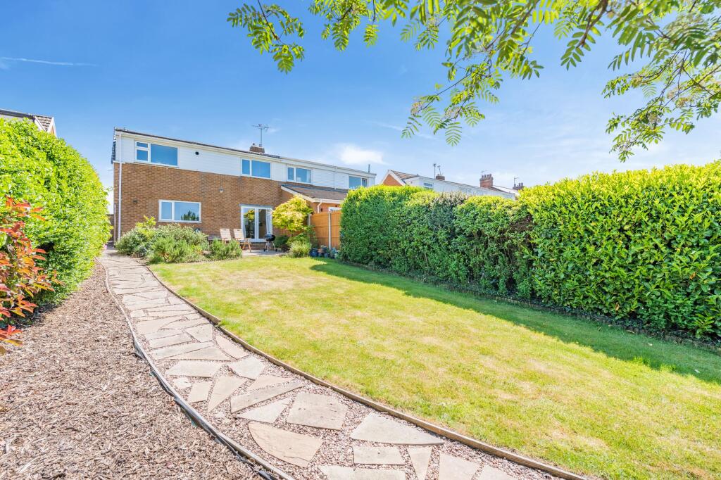 Rear garden