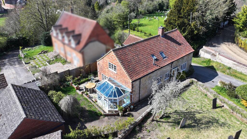 Garden Aerial Shot