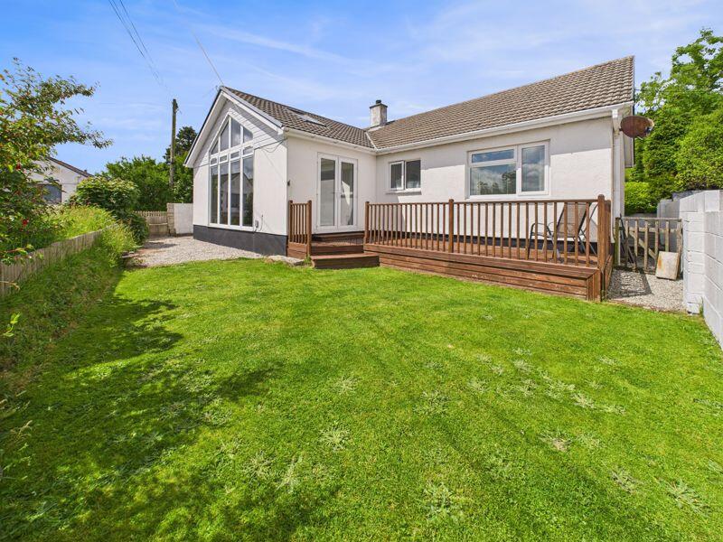 rear elevation and garden
