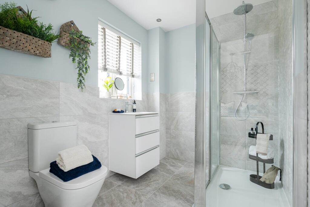 A stylish en-suite just for you