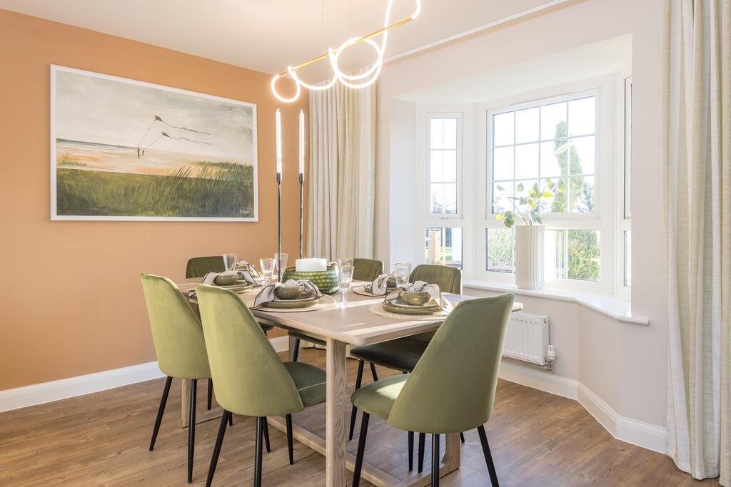 internal shot of the dining area in the conwy